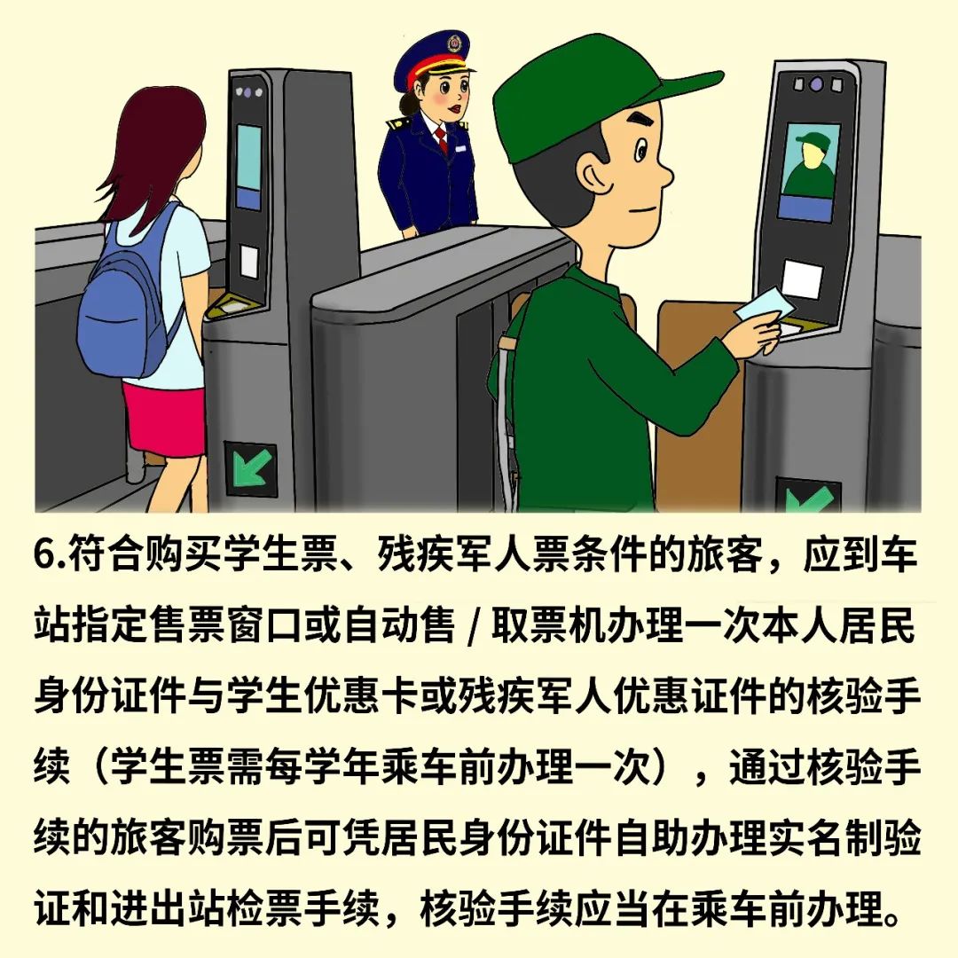 漫画 | 电子客票进站"通关"攻略