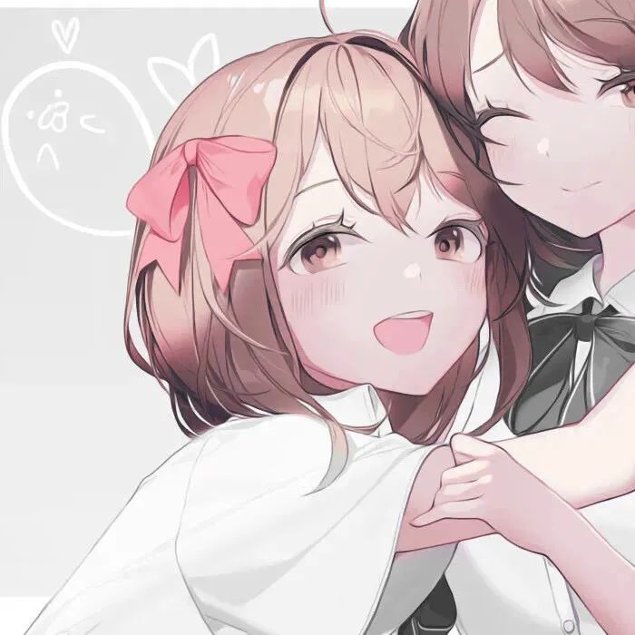 卡通闺蜜姐妹头像|具体该怎么爱