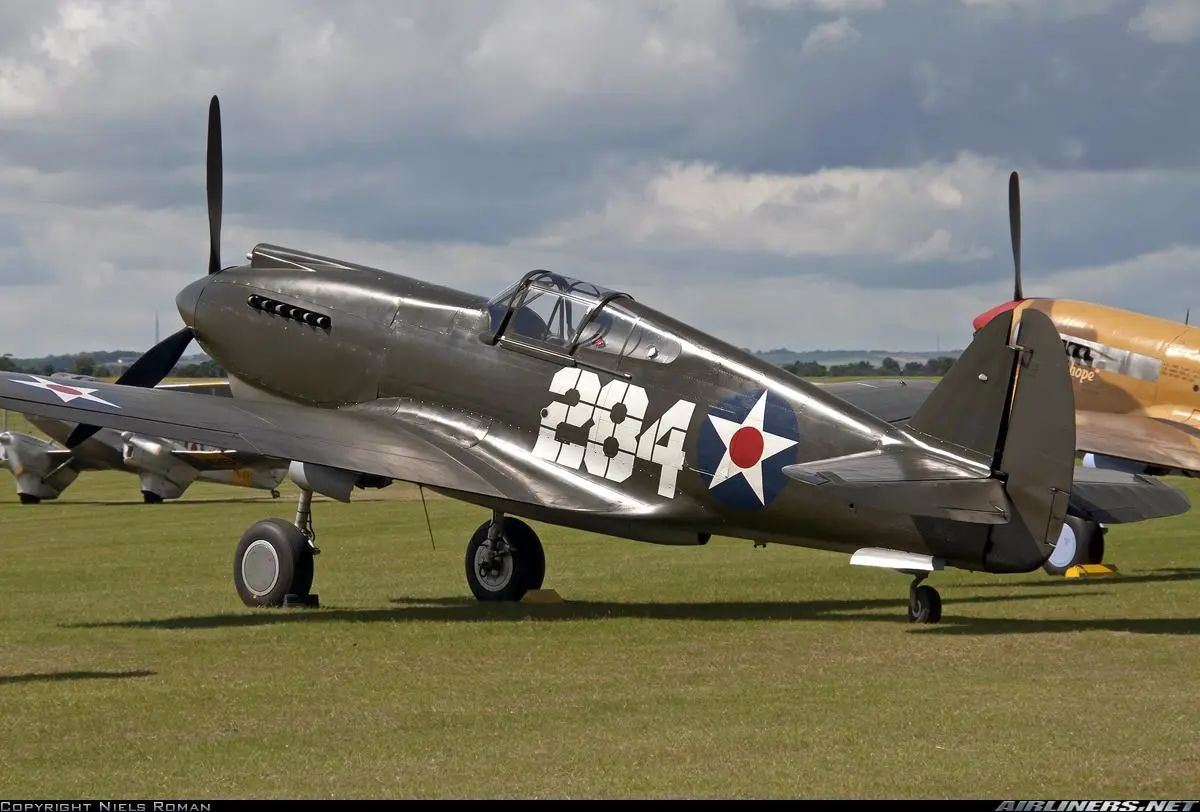 飞行的战斧:美国寇蒂斯p40战斗机