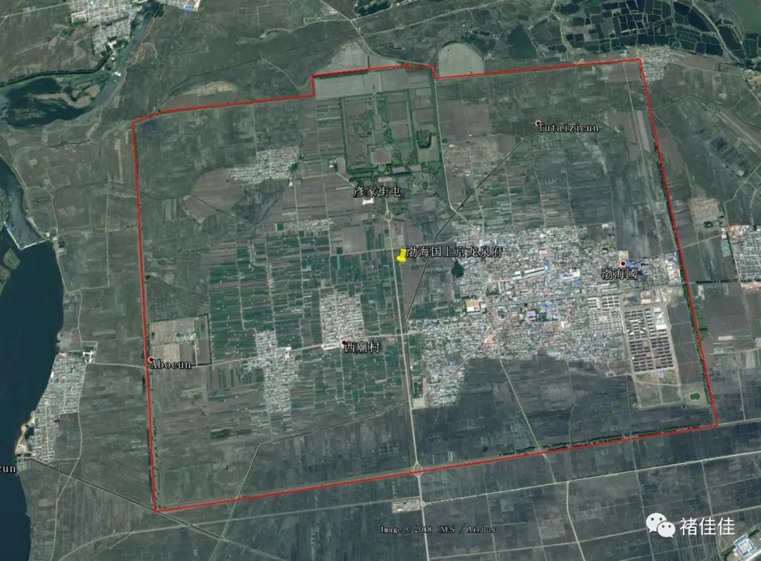 唐朝-城池-渤海国东京城