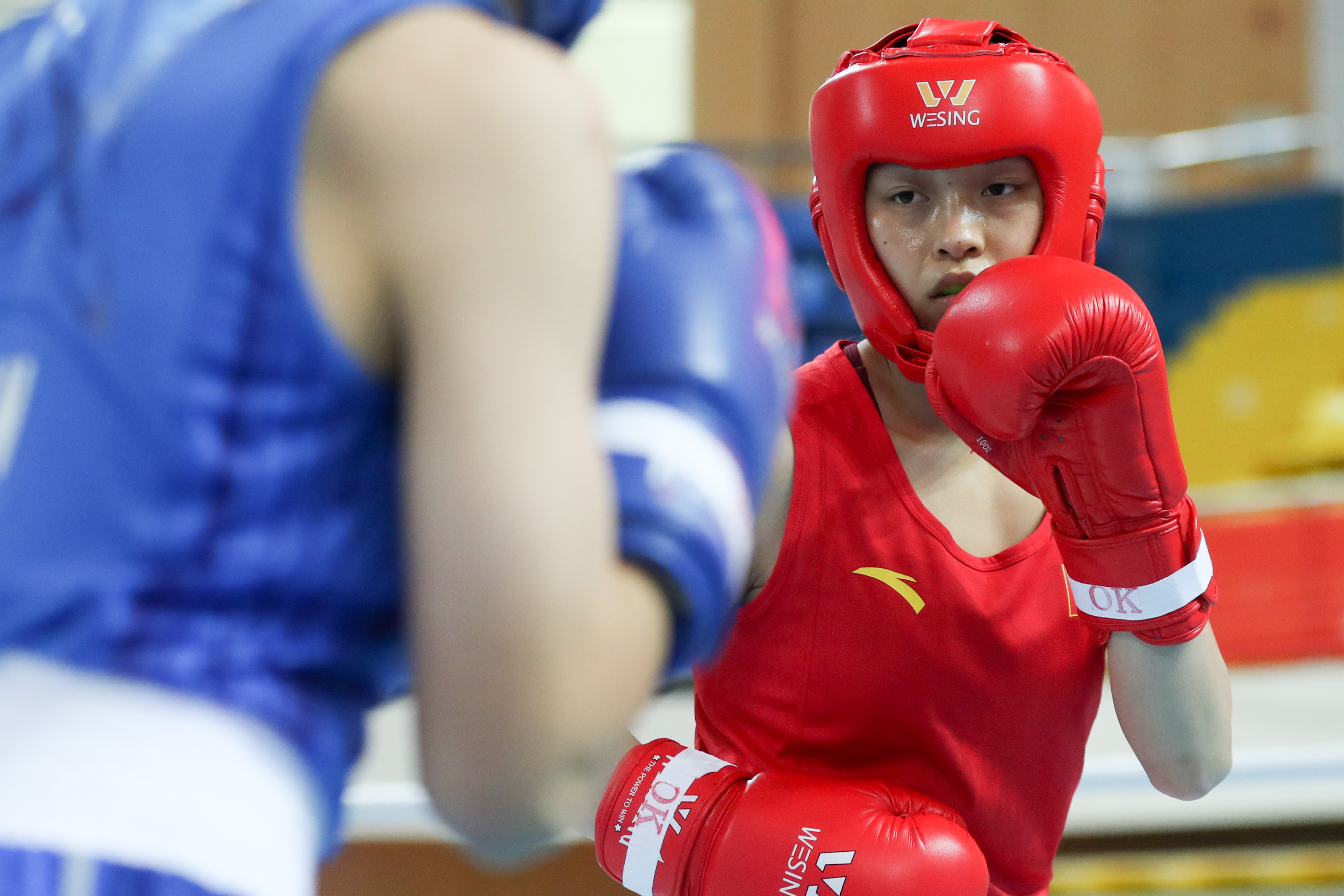 拳击——全国女子锦标赛:常园晋级决赛