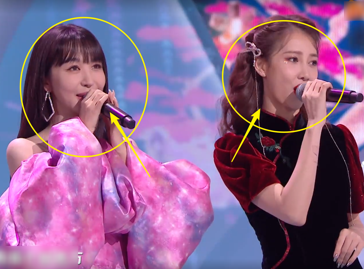 33岁李菲儿和金莎同台唱歌,二人相差6岁,气质差距全在身材上