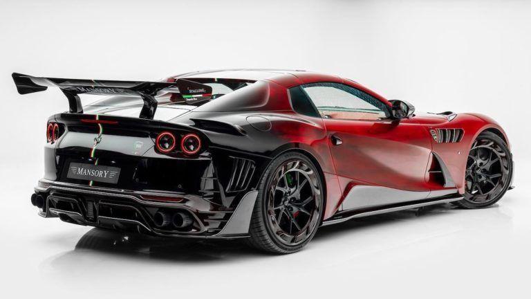 mansory狂改法拉利812 gts,让整车的战斗气息更加强烈