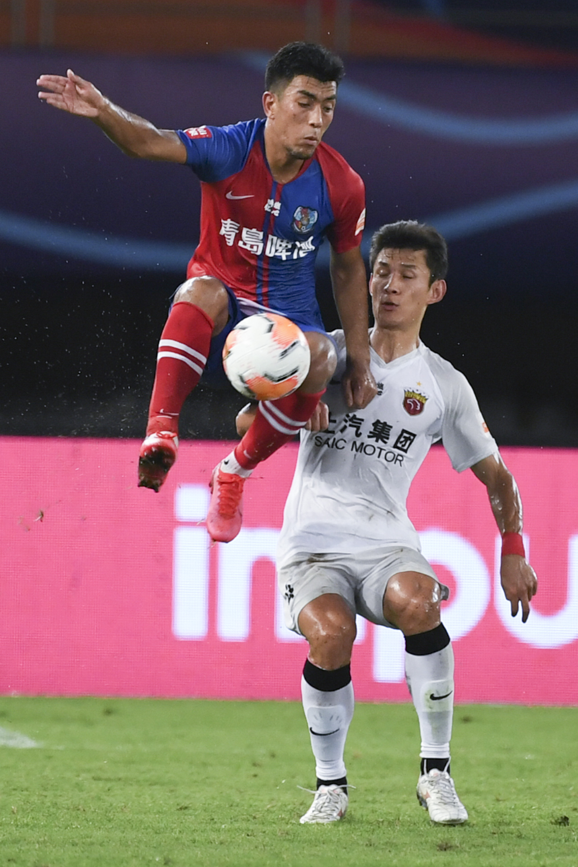 足球——中超:青岛黄海青港平上海上港