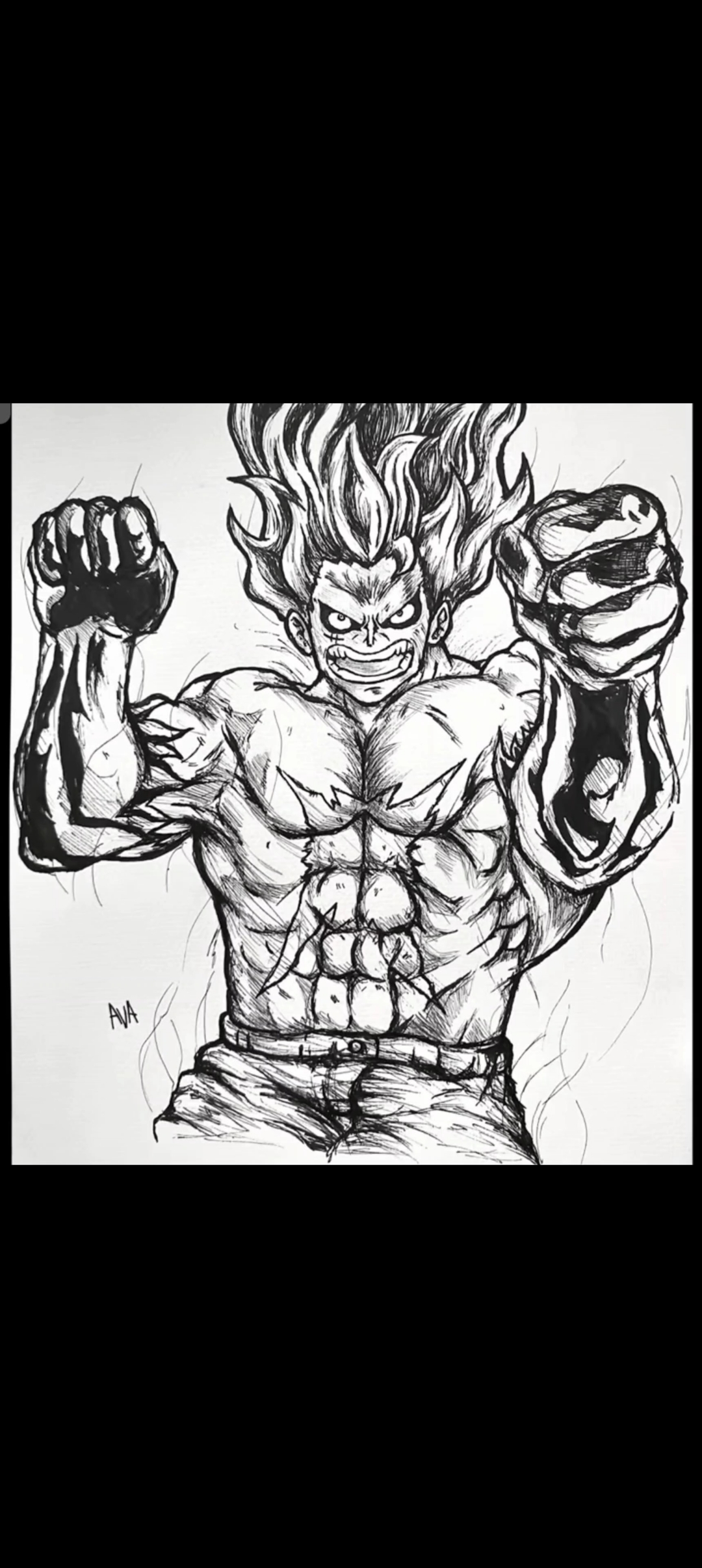 《海贼王》路飞四挡蛇人形态为公认最帅的吧!#猎奇