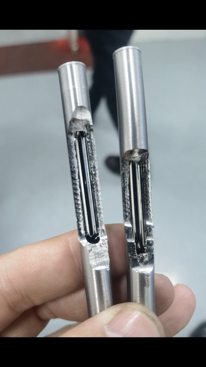 不锈钢管内孔抛光#斯曼克磨粒流#镜面喷射抛光#交叉孔去毛刺