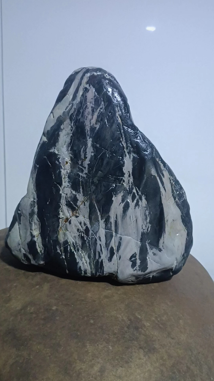 天然奇石福建九龙璧