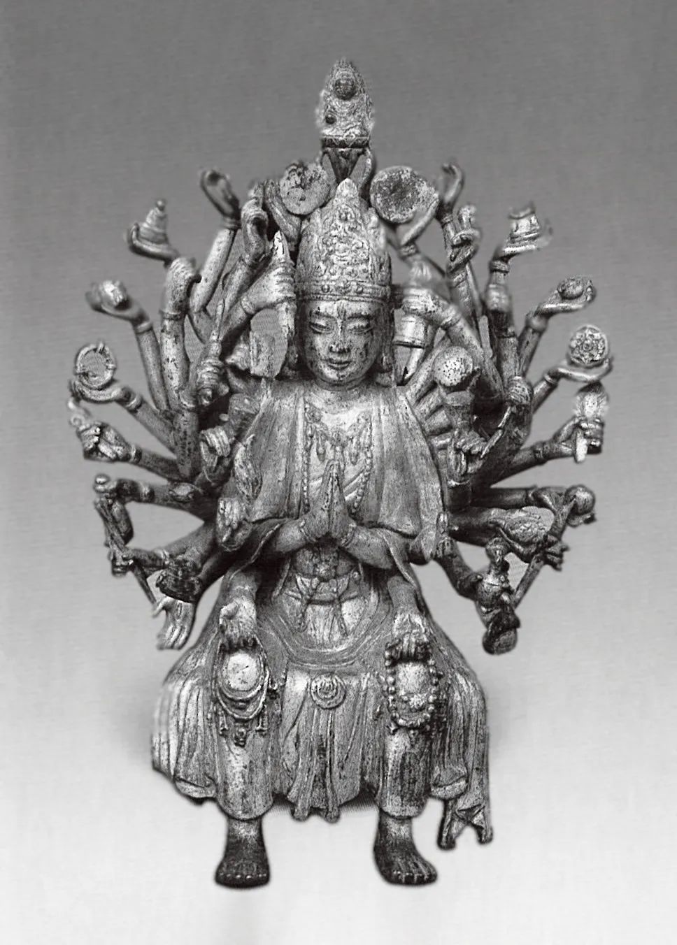 元 十一面千手观音赏析 丨中汉2023春拍