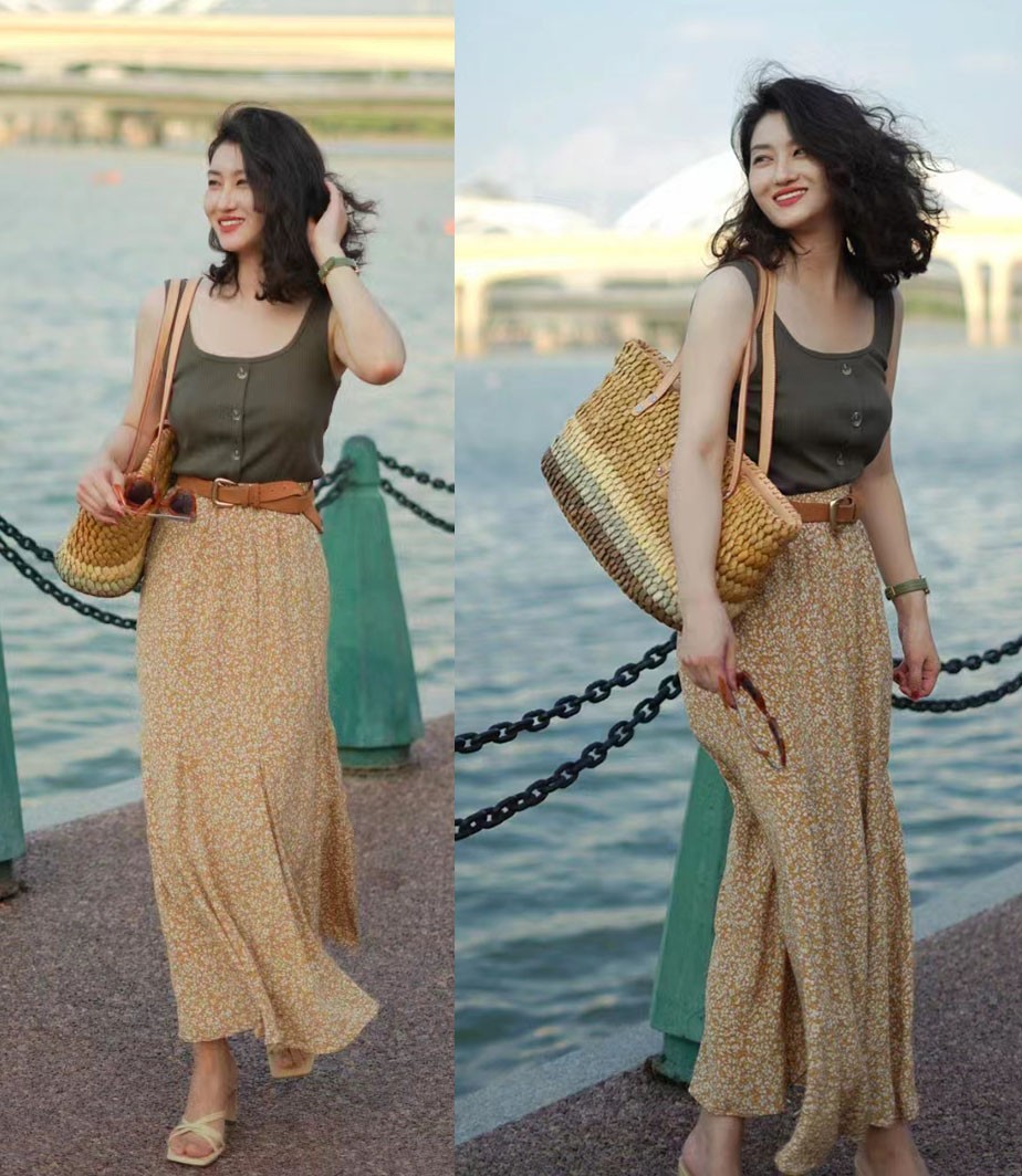 女人到了40岁穿衣别太随便,看这些优雅时尚感穿搭,简约高级