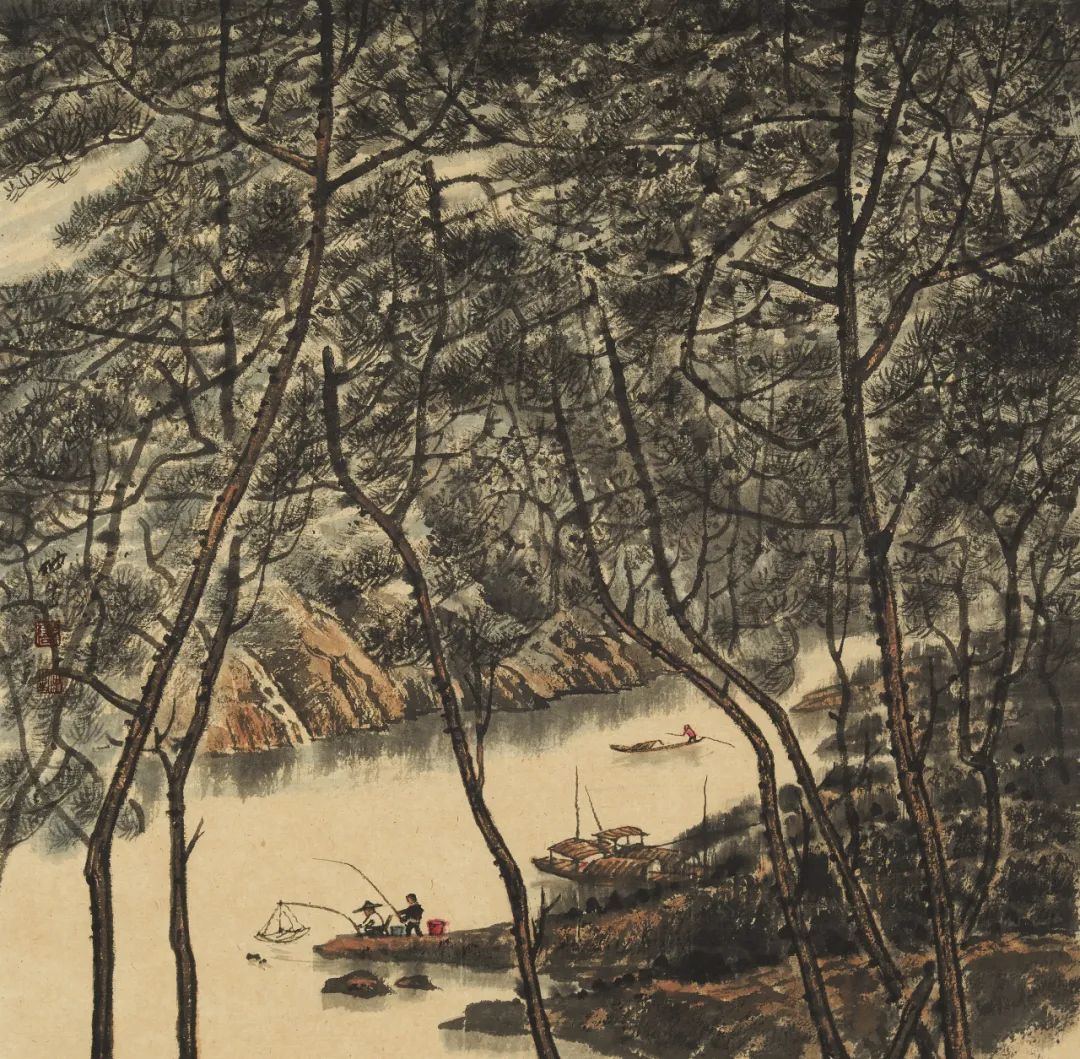 曹仲生︱山水桃花园