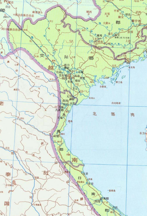 唐朝交州地图图片