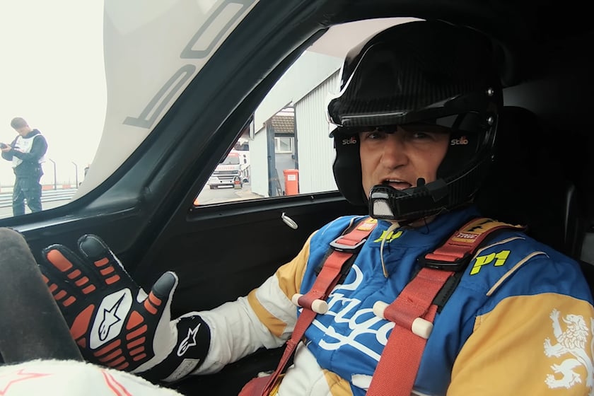 stig的英雄车是保时捷的962赛车,他终于可以驾驶它了