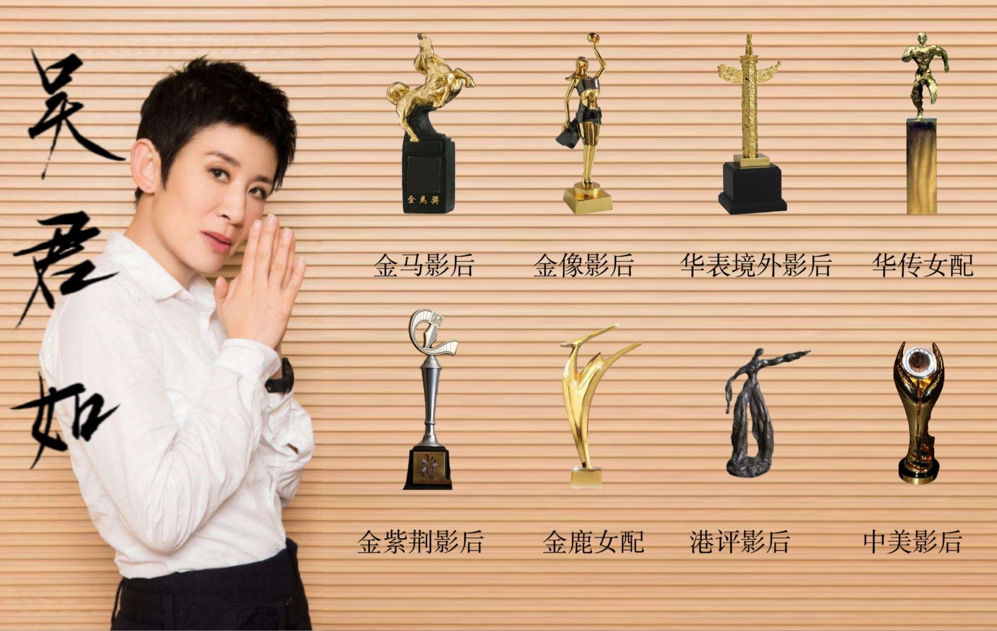 吴君如|个人电影奖项图 :影后  :影后  :境外影后