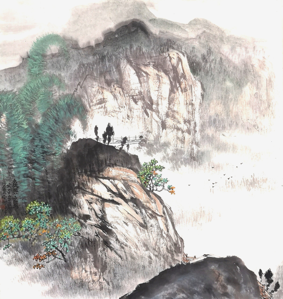 「百年传承」闪耀中华·虎啸生风——画家向明艺术作品展