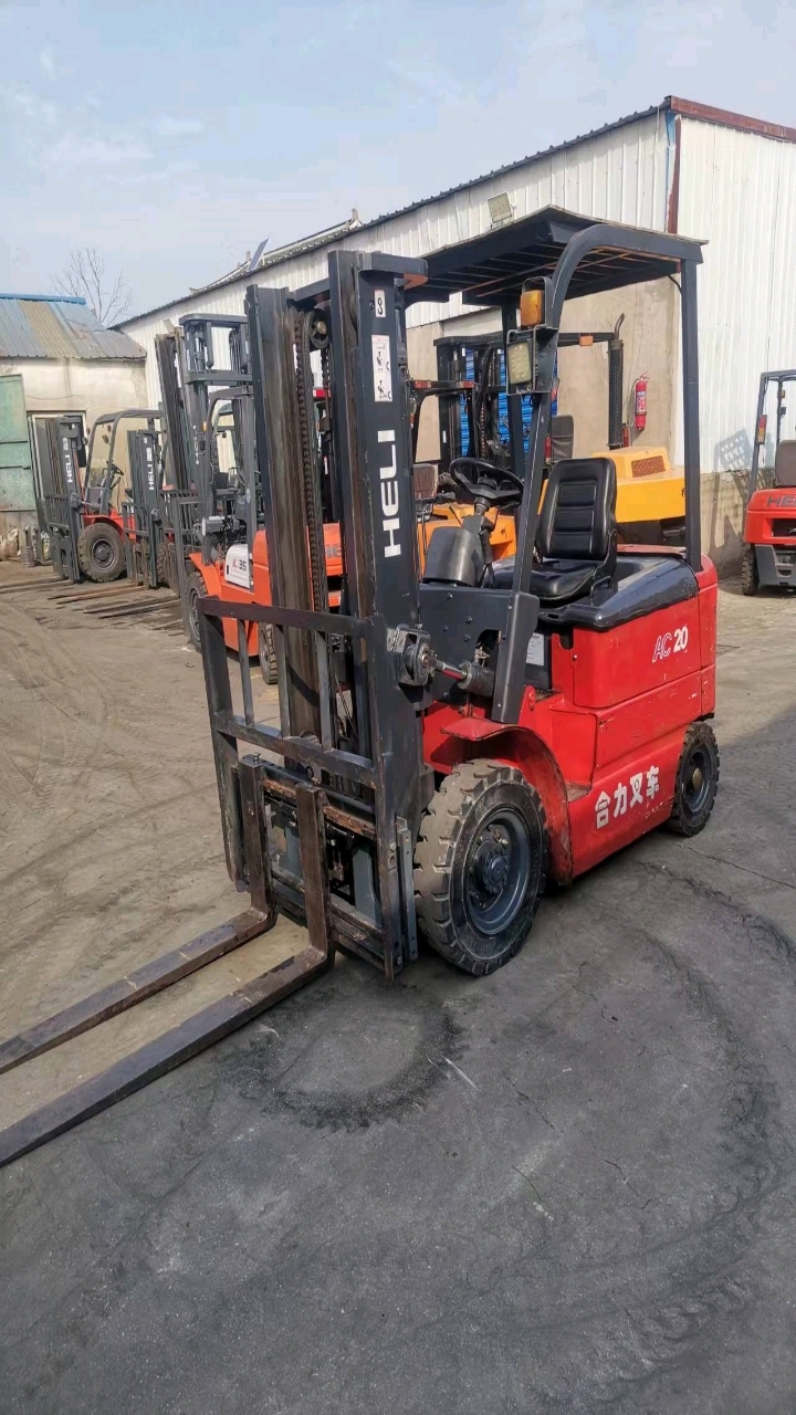 合力2吨电动叉车升高3米铅酸电池,交流新能源电动叉车