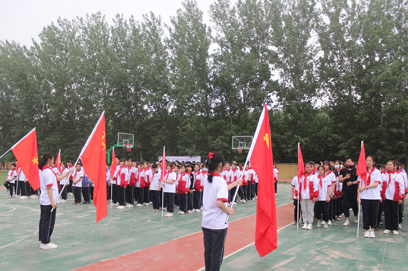 济宁高新区第四中学举办献礼建党100周年活动