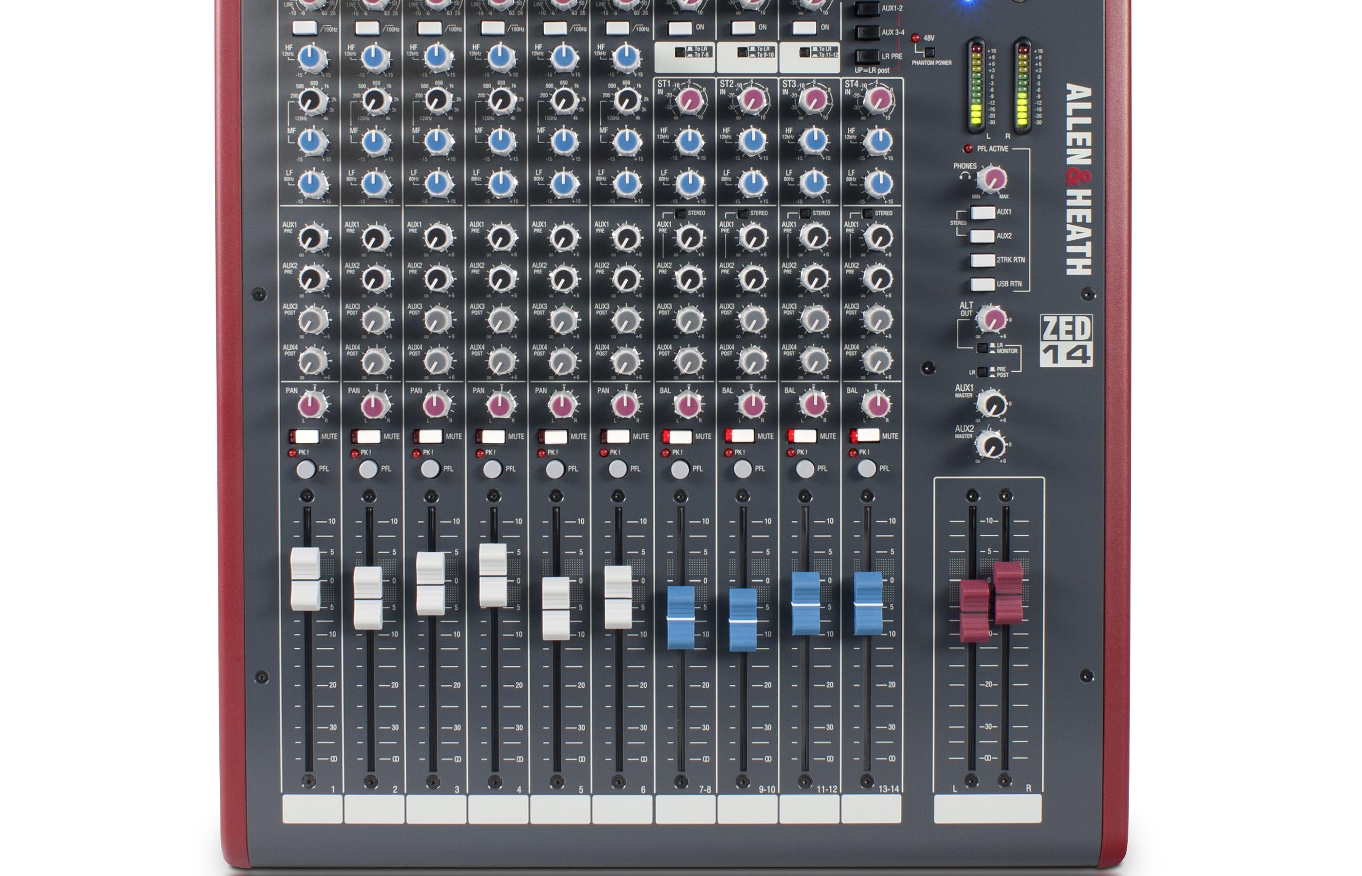 allen&heath 艾伦 zed1402模拟调音台