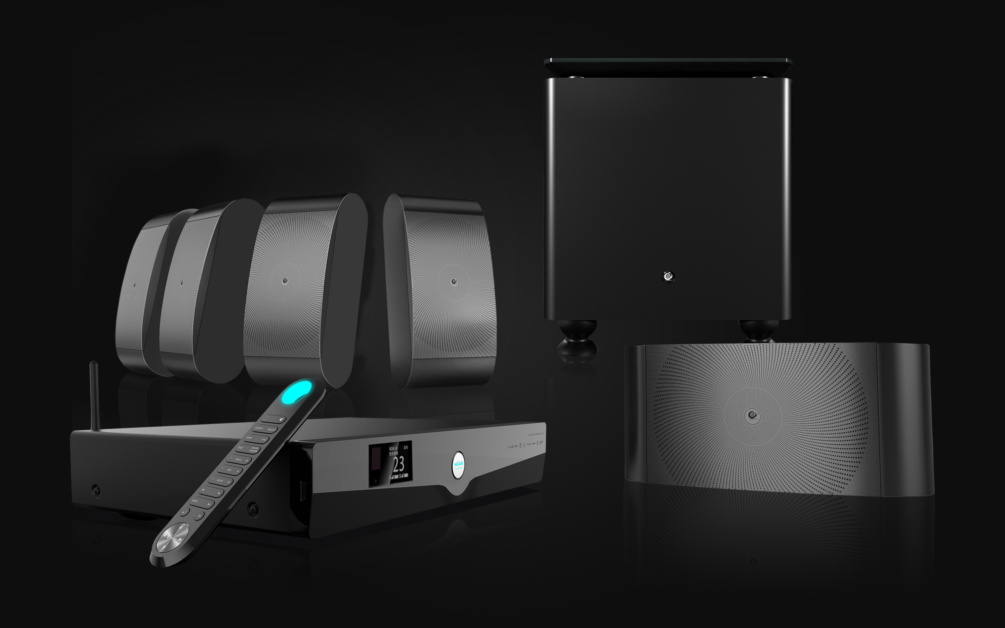 snail power蜗牛音响发布新品u4max娱乐家庭影院音响