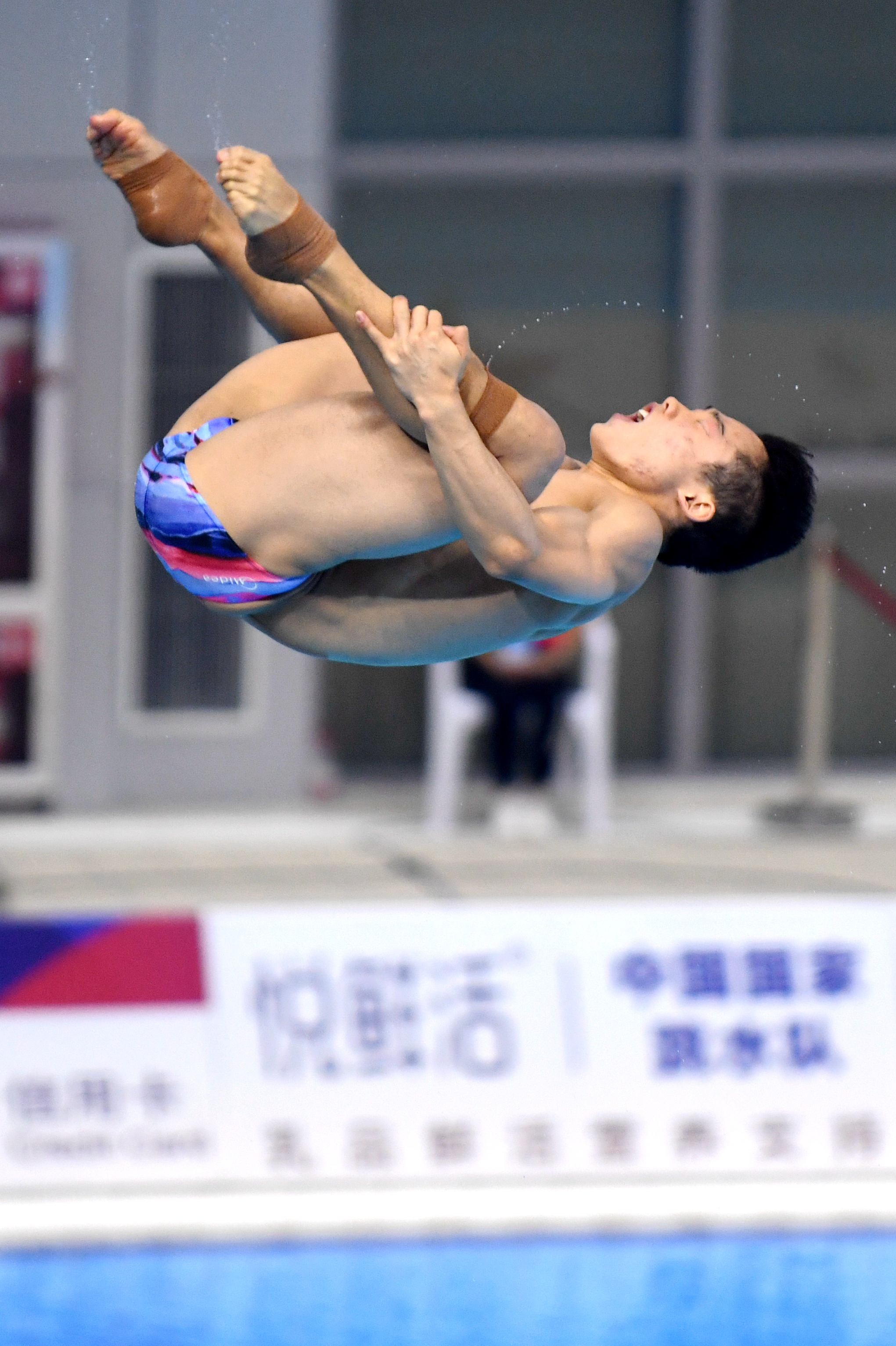 跳水——全国冠军赛:男子三米跳板决赛赛况(4)