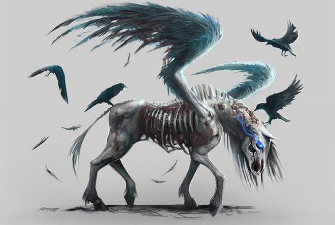 北欧神话中的地狱马:瘟疫和死亡的象征