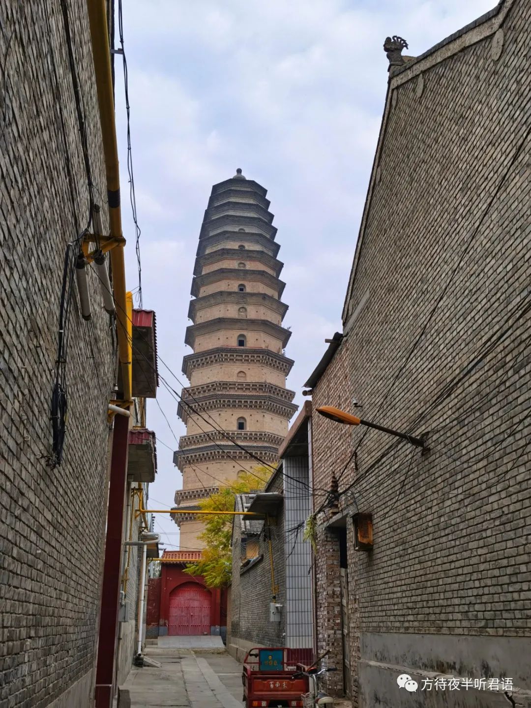 太平兴国寺塔:裂而不倒,宋塔新颜