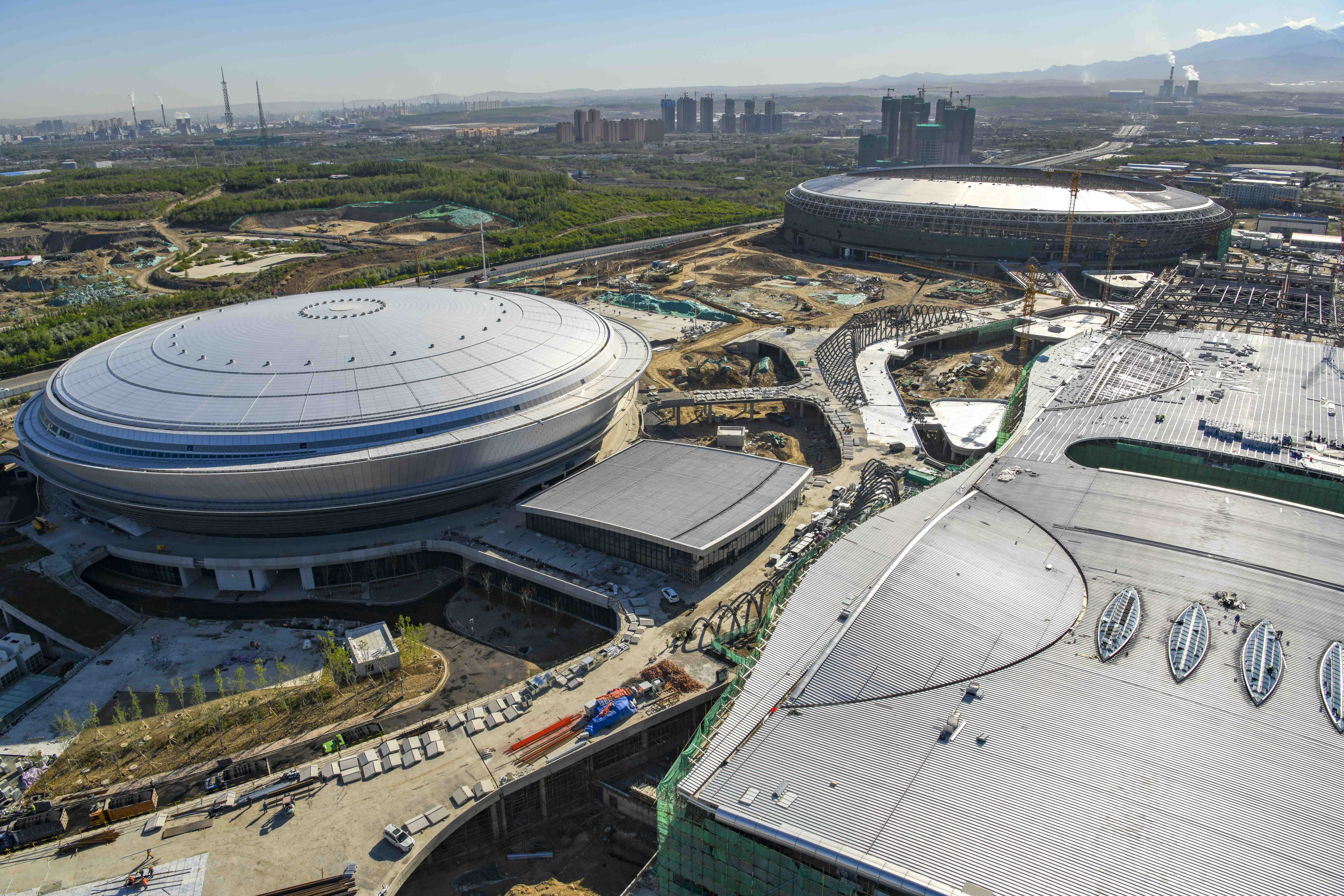 乌鲁木齐奥体中心建设有序进行(9)