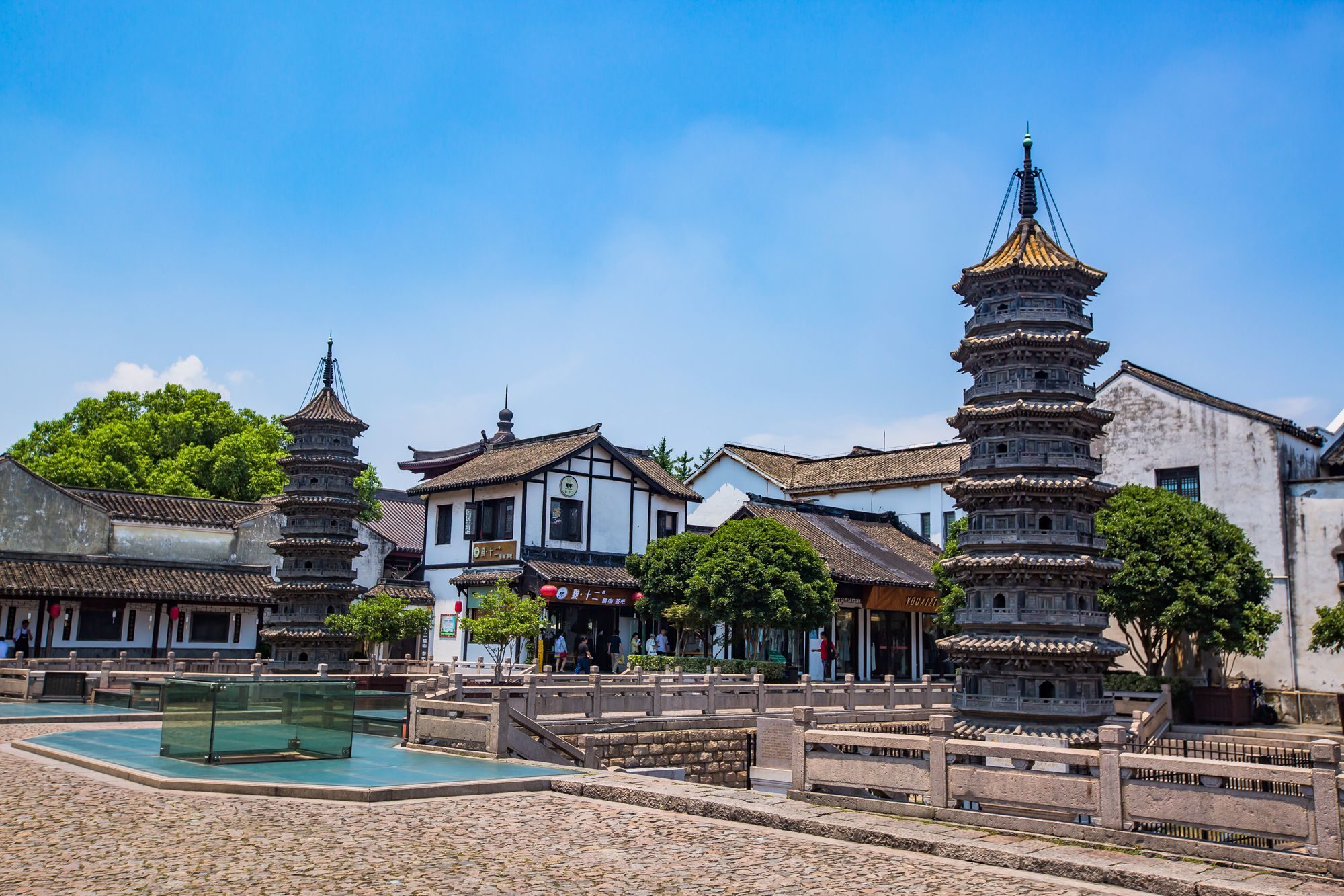 上海南翔古镇,魔都四大古镇之一,小巧精美,已有上千年的历史