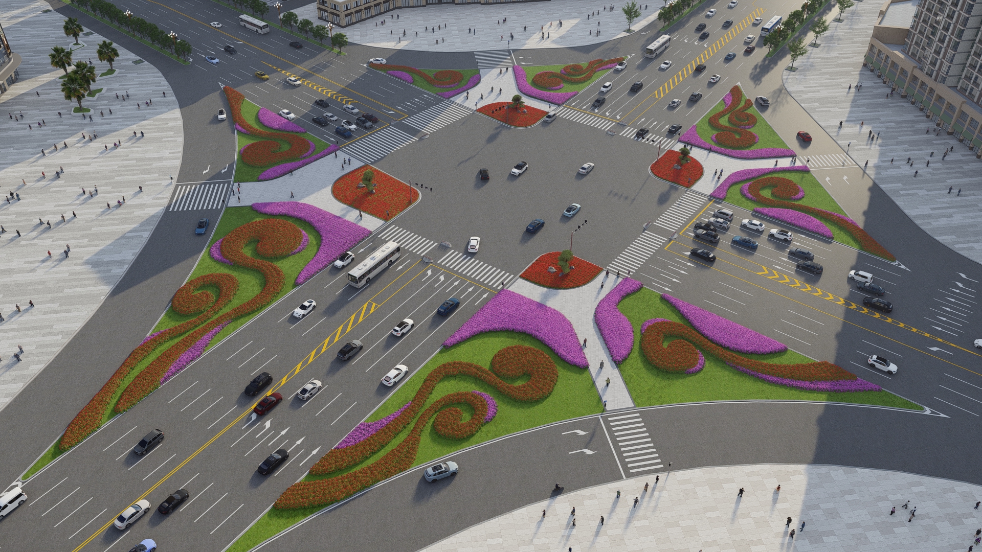 提升"颜值",营造年味!乐山这个交通岛将进行改造提升