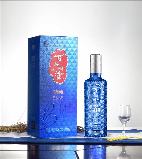 蓝色董酒价格表和图片图片