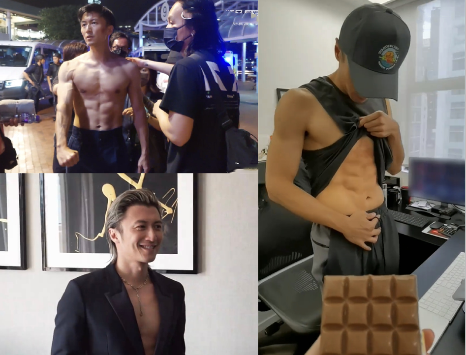 谢霆锋再发美食炸弹,大秀腹肌引热议,疑为王菲庆生心情好