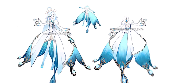 原神:钟离还有个妹妹?水神的神装放出,希格雯原型为"海天使"