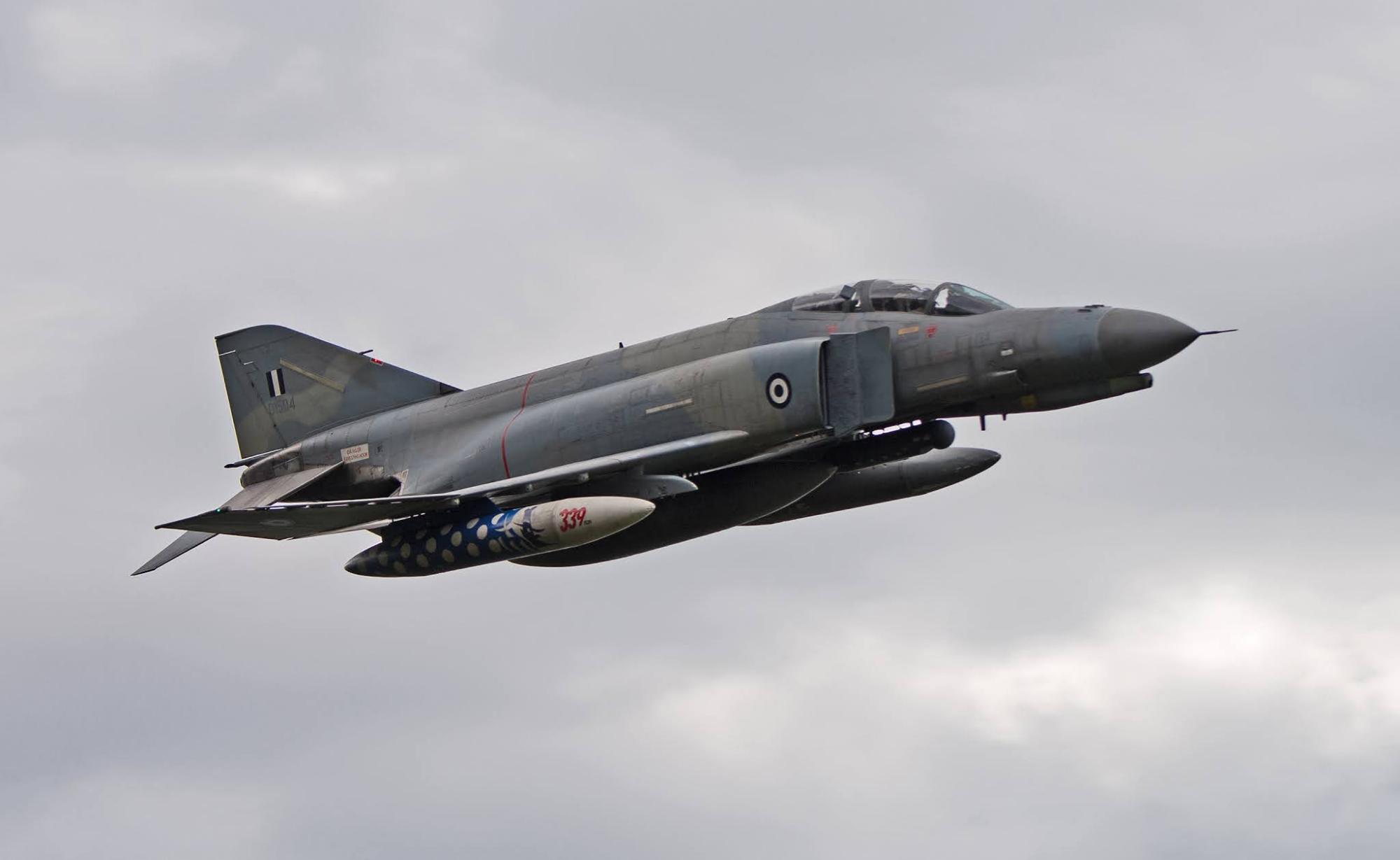 希腊空军"鬼怪"f-4e战斗机2019年联训(87图)