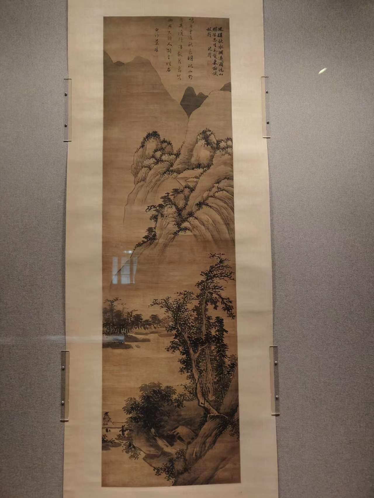 沈周唐寅作品第三层有很多珍宝当然也是因为后来有讲解老师讲解后才