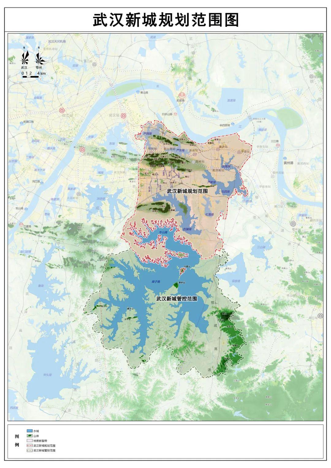武鄂黄黄都市圈是否需要扩容,将长江新区和双柳纳入组团名列?
