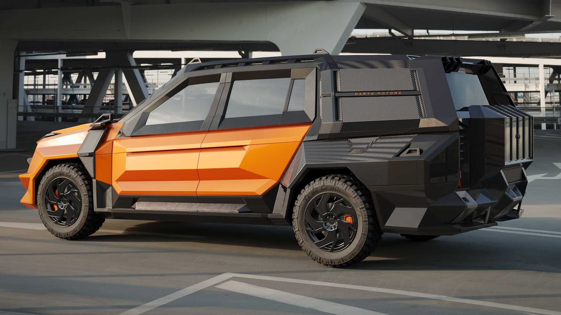 只为土豪私人订制dartz爆改奔驰gls可防弹哦