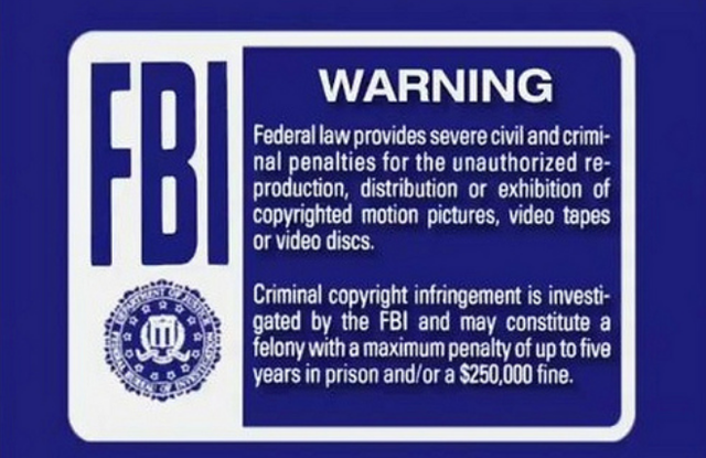 fbi为何总喜欢在某些片子上加上warning?