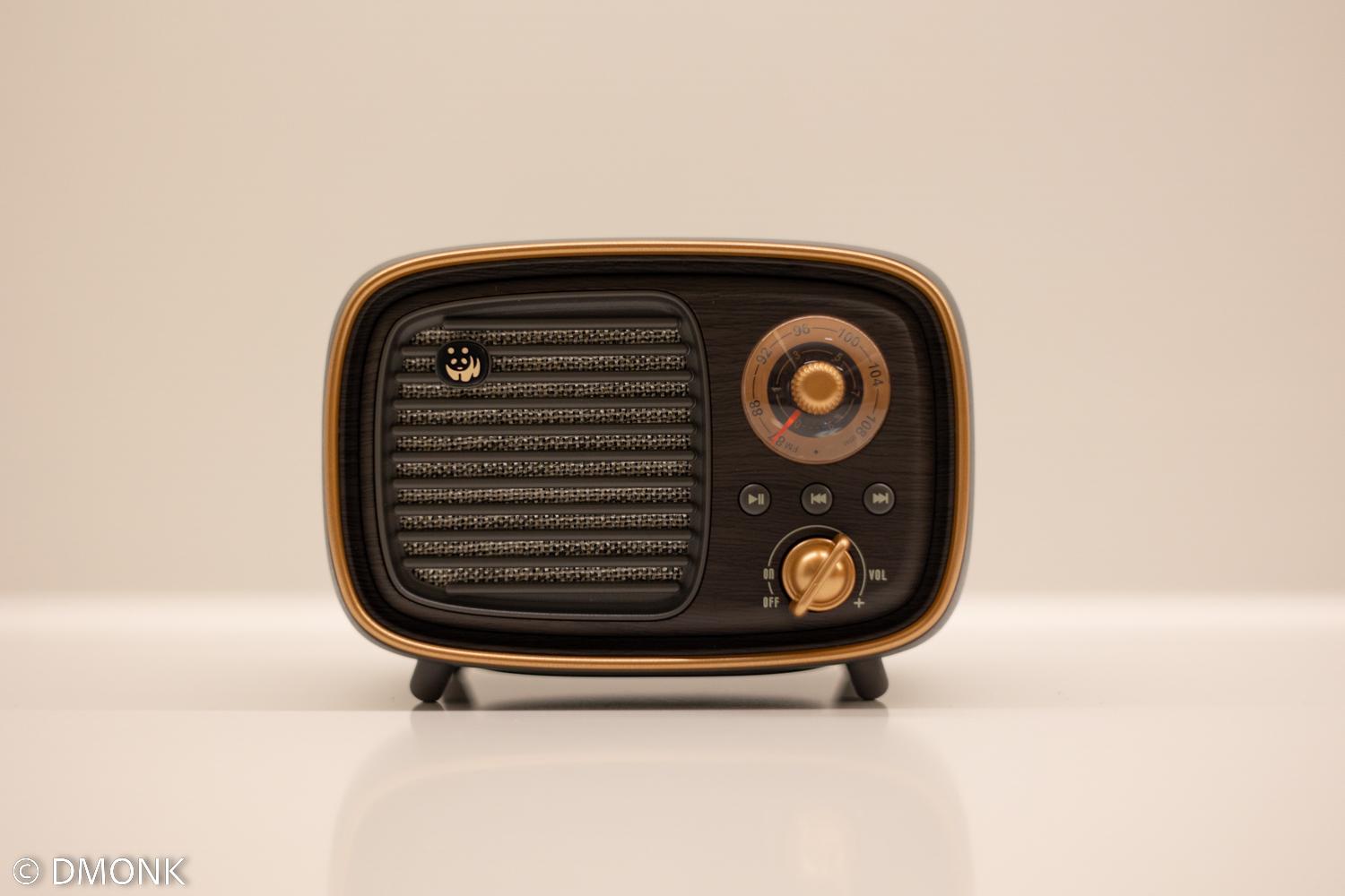 怀旧经典——熊猫d36复古蓝牙收音机蓝牙音箱使用体验