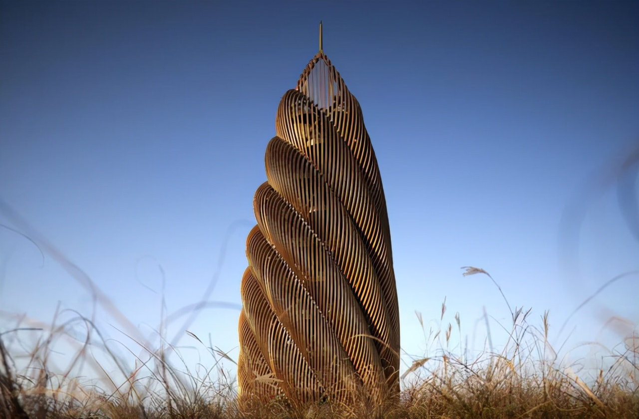 成都熊猫基地观光瞭望塔