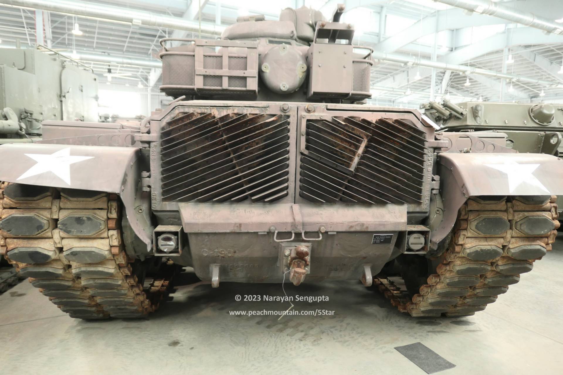 美式mbt-70主战坦克原型车