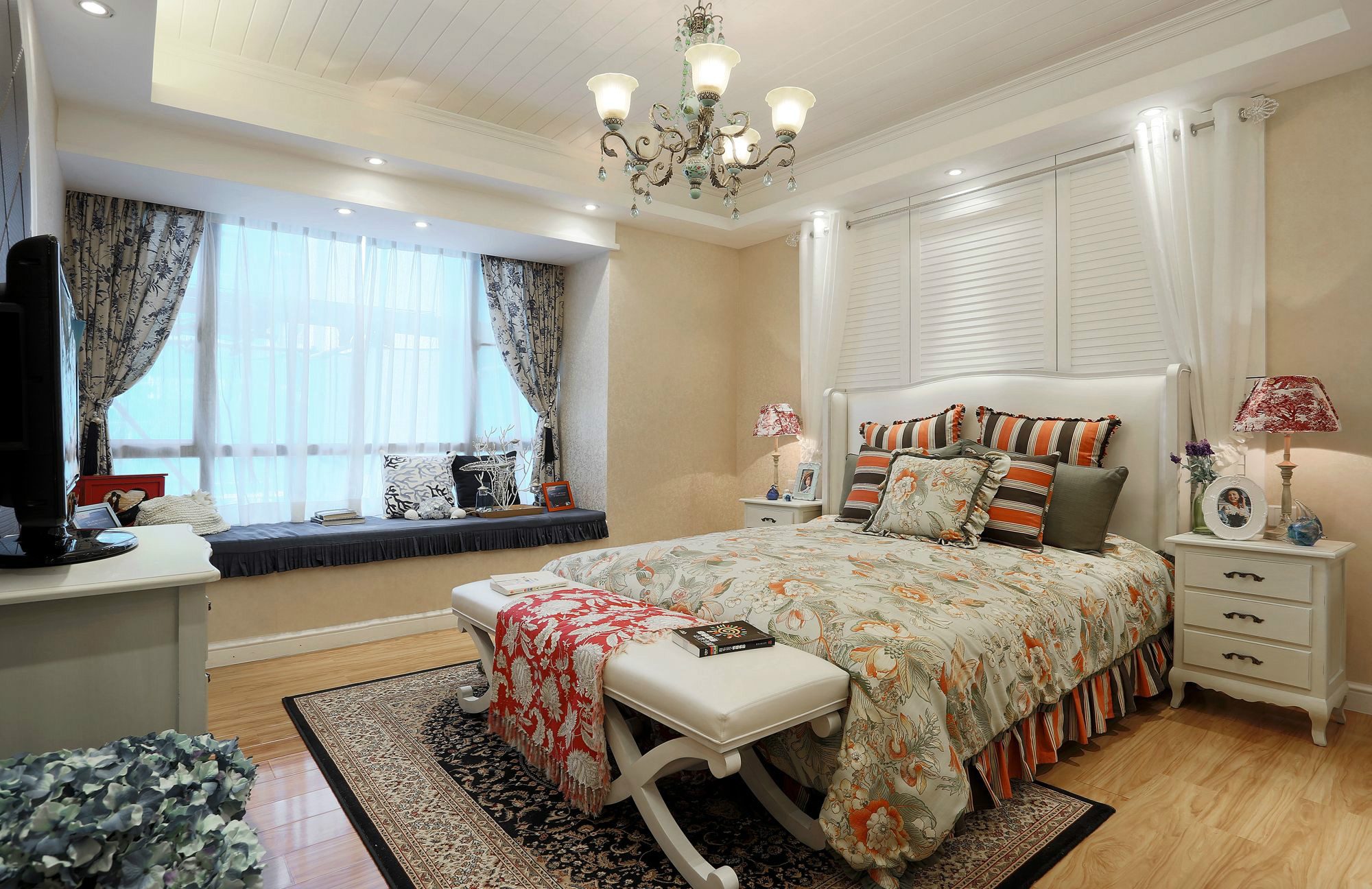 地中海田园混搭风格装修效果图