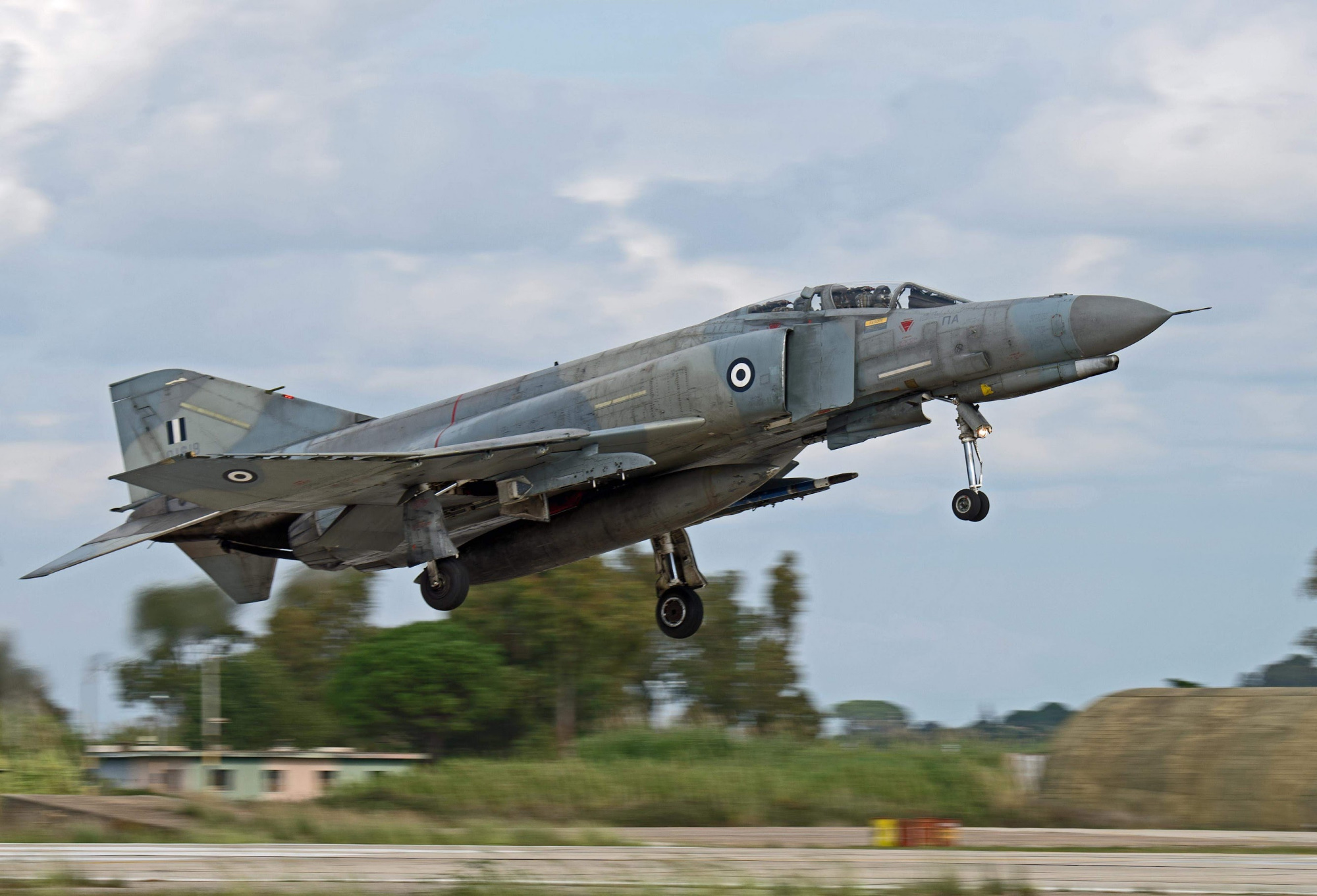希腊空军"鬼怪"f-4e战斗机2019年联训(87图)