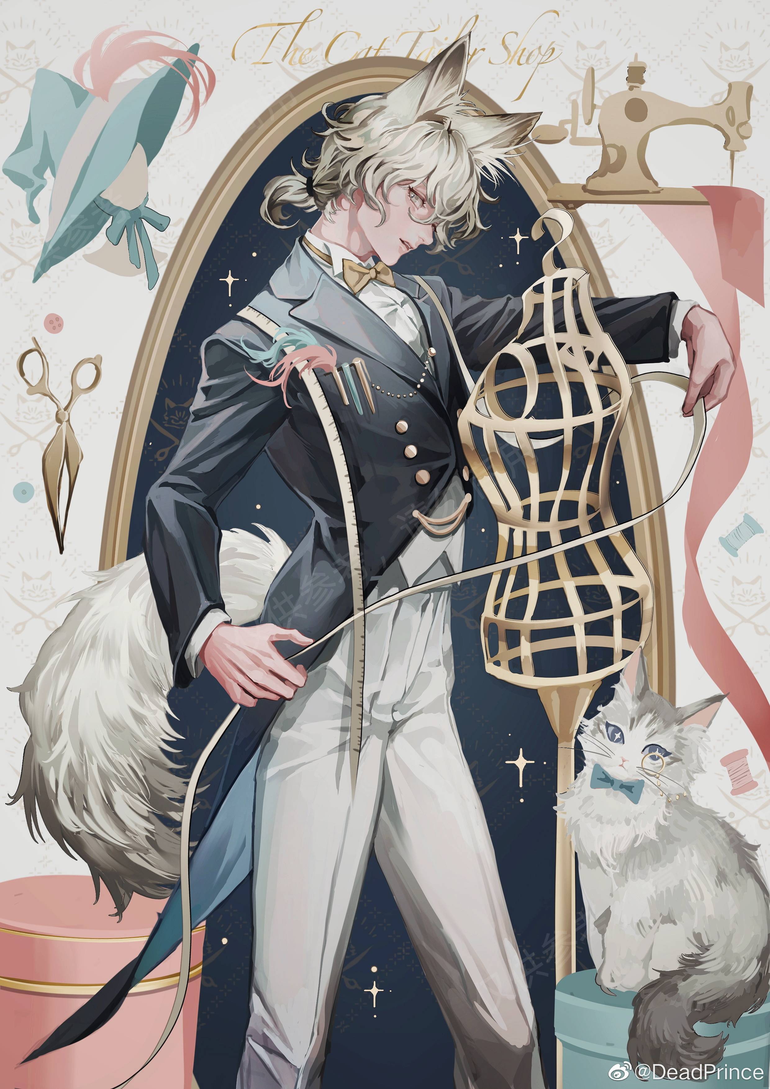 「画师推荐」实力颜值双在线插画师deadprince(咖喱)