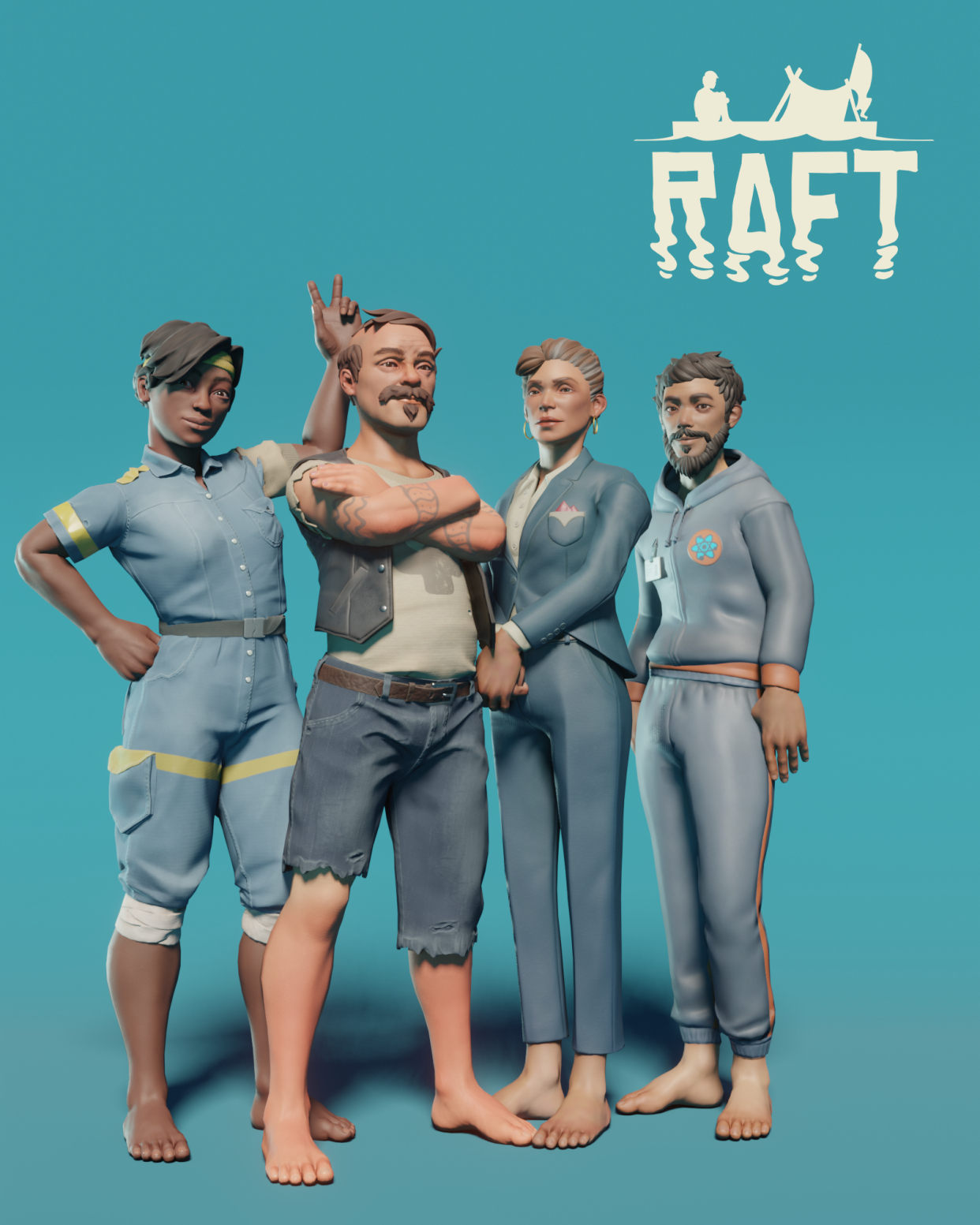 好评如潮求生游戏《raft》今日退出抢先体验正式版发售