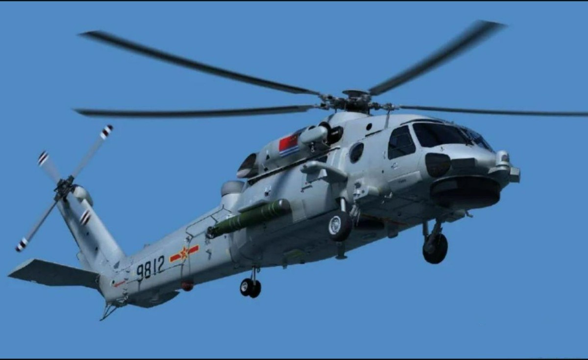 "红色海鹰"猛然现身,直-20舰载机停满机库,补齐海军最大短板