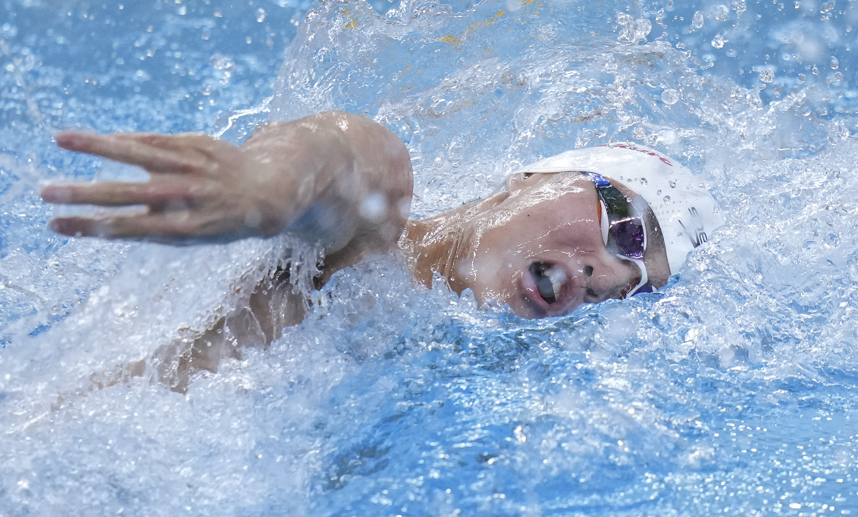 游泳——全国冠军赛:男子100米自由泳半决赛赛况