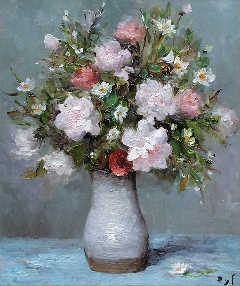 法国印象派画家马塞尔·戴夫marcel dyf 极美的人物与风景