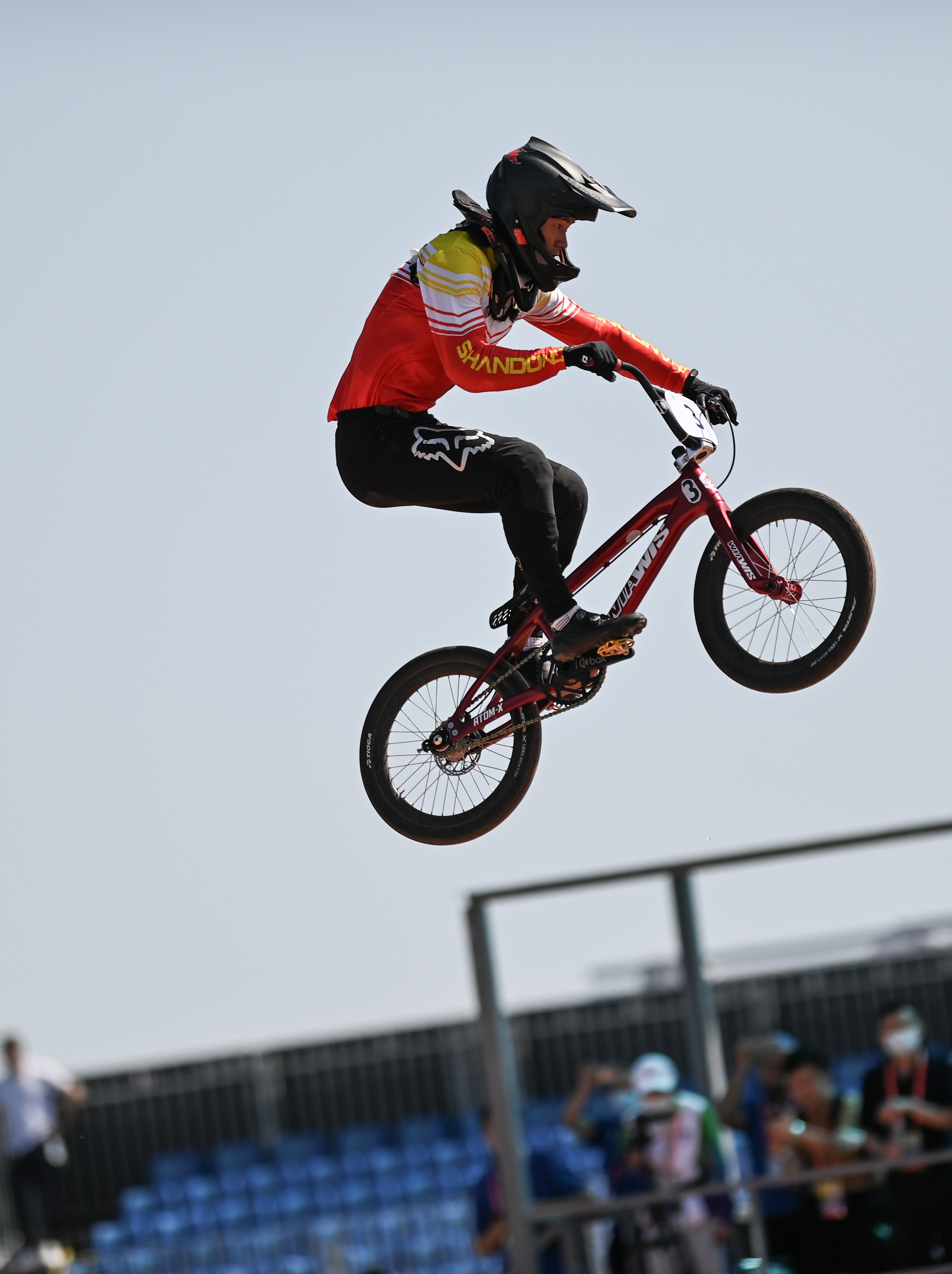 自行车——男子小轮车竞速赛赛况