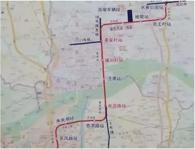 高陵地铁10号线线路图图片