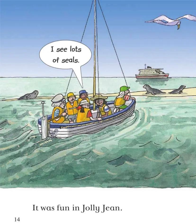 跟孩子一起读绘本《seasick》