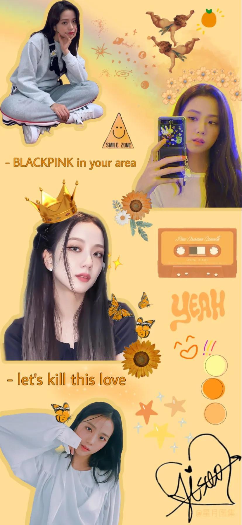 blackpink头像壁纸:jisoo,jennie,ros,lisa